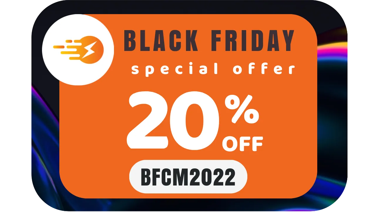 20%off - InstantPage Black Friday 2022 